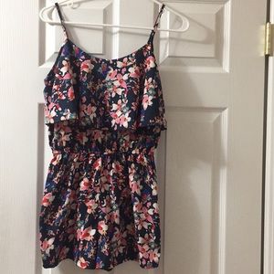 Charolette Russe Floral Romper size M